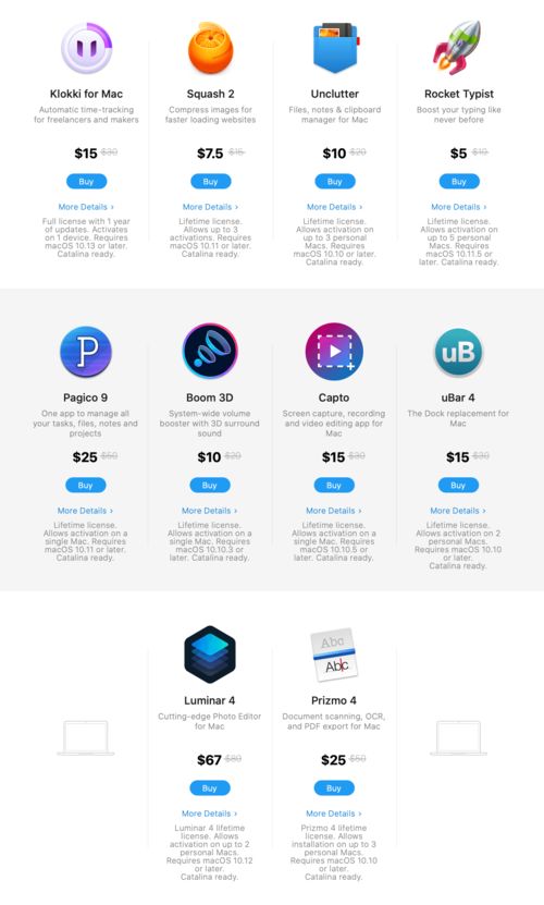 back on track 超豪華陣容精品 mac 軟件包來了